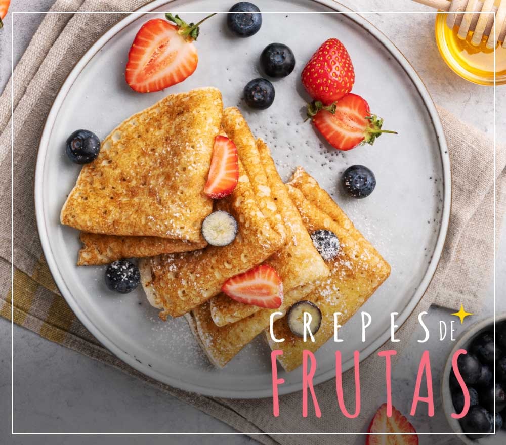 CREPES DE FRUTAS