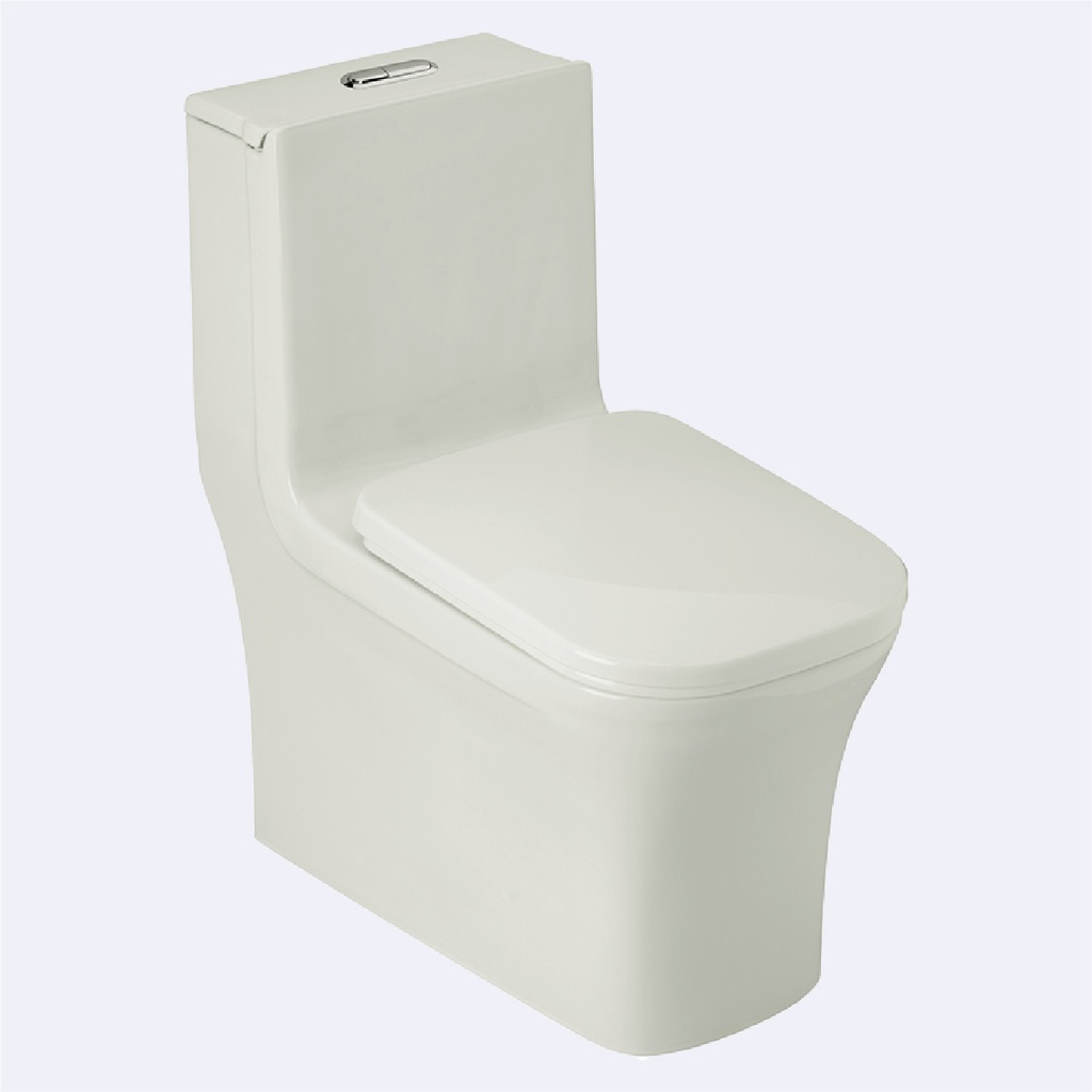 Inodoro Fv One Piece  Modelo Salerno Acabado Blanco 69Cm X 36Cm X 75Cm