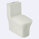Inodoro Fv One Piece  Modelo Salerno Acabado Blanco 69Cm X 36Cm X 75Cm