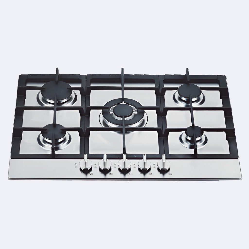 Cocina Empotrable Hove A Gas Acero Inoxidable 68Cm