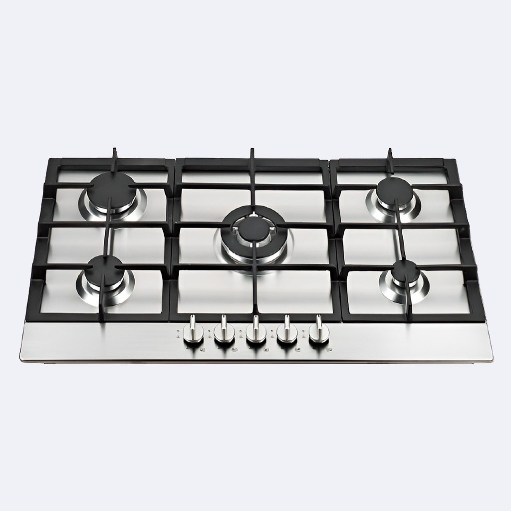 Cocina Empotrable Hove A Gas Acero Inoxidable 86Cm