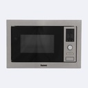 Microondas Hove Empotrable Acero Inox Vidrio Negro 40X60Cm