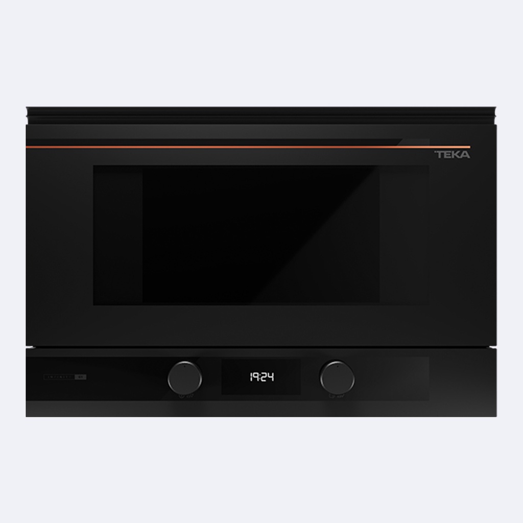 Microondas Teka Empotrable G1 Ml 82 Vidrio  Negro 40X60Cm