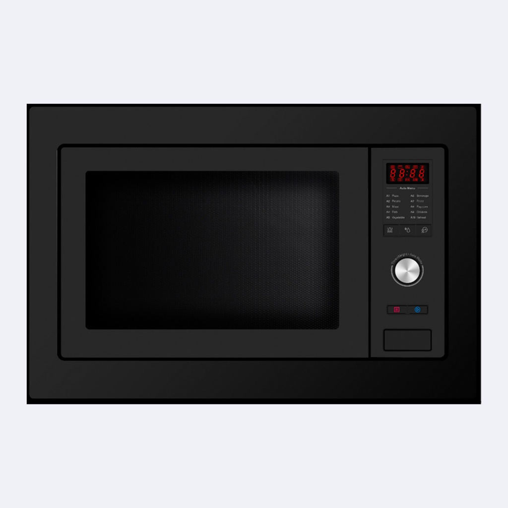 Microondas Hove Empotrable Vidrio Negro 40X60Cm