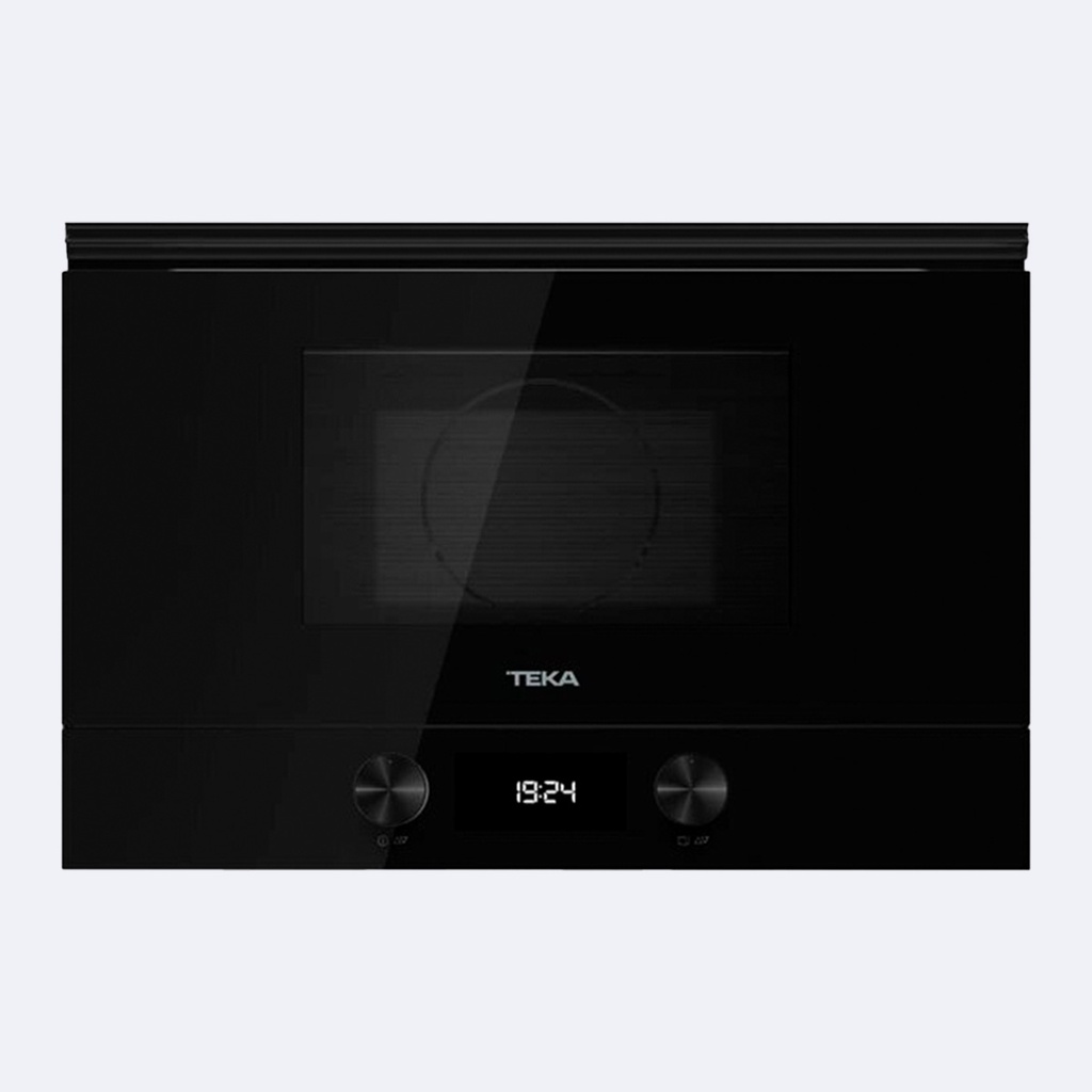 Microondas Teka Empotrable  Ml 8220 Bis Vidrio  Negro 40X60Cm