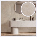 Porcelanato Tipo Cemento Feroe  Greige (120X280X0.6)Cm