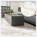 Porcelanato Tipo Marmolizado Reves De Rex  Perle (120X240X0.6)Cm