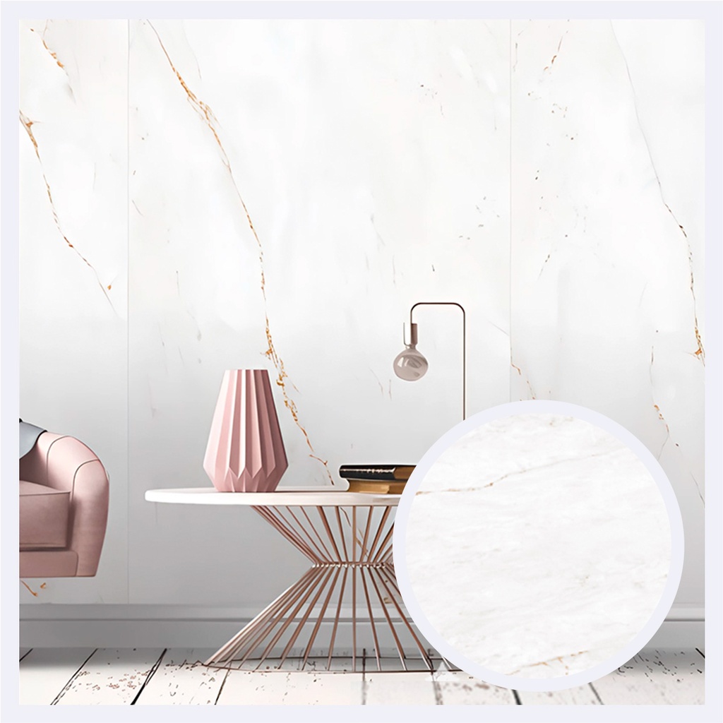Porcelanato Tipo Marmolizado Carrara Geona  Gold (80X160)Cm