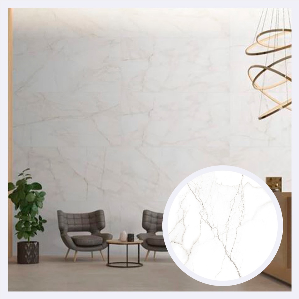 Porcelanato Tipo Marmolizado Oro  Grey (80X160)Cm