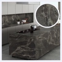 Porcelanato Tipo Marmolizado Amazon Dark   (120X270X0.9)Cm