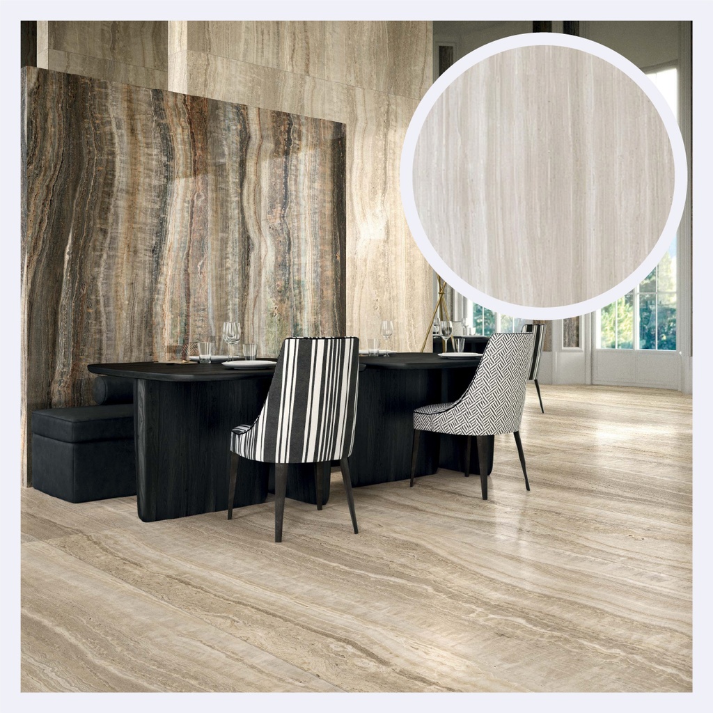 Porcelanato Tipo Marmolizado Eccentric   (120X280X0.6)Cm
