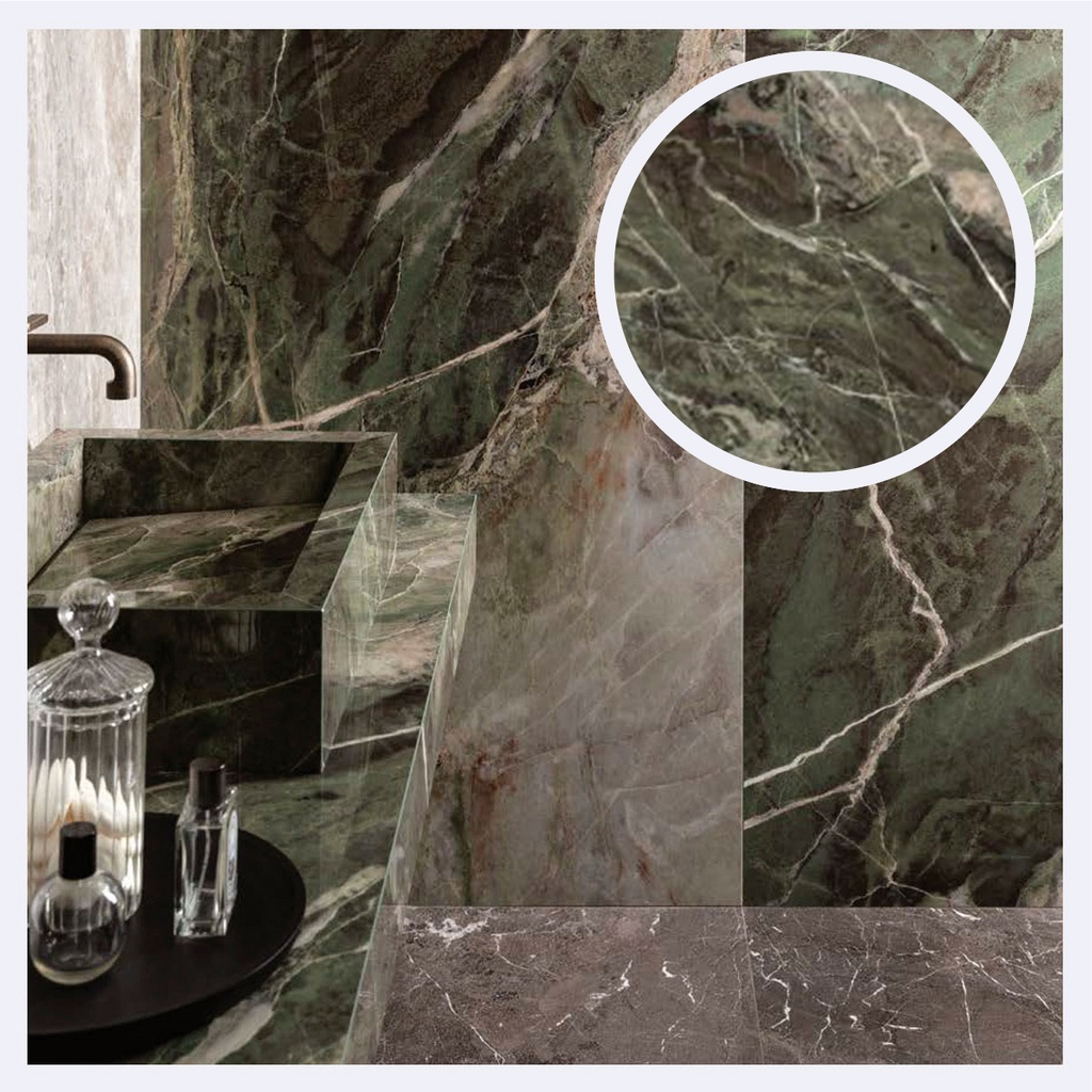 Porcelanato Tipo Marmolizado Luxury Heritage  Esmeralda (120X240X0.6)Cm