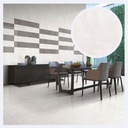 Porcelanato Tipo Marmolizado Barcelona  Bianco (60X120X0.9)Cm
