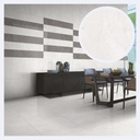 Porcelanato Tipo Marmolizado Barcelona  Bianco (60X120X0.9)Cm