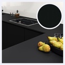 Porcelanato Tipo Plano Basic  Black (160X320X0.12)Cm