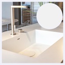 Piedra Tipo Sinterizada Plano Basic  White (120X270X0.9)Cm
