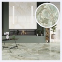 Porcelanato Tipo Marmolizado Reves De Rex  Jade (120X240X0.6)Cm