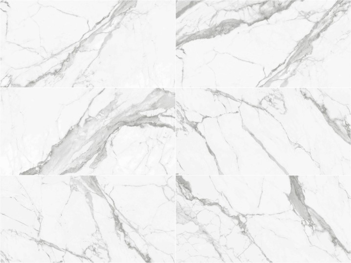 Porcelanato Tipo Marmolizado Statuario   (120X270X0.9)Cm