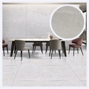 Porcelanato Tipo Marmolizado Romano Bianco  Blanco (80X160X0.9)Cm