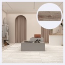 Porcelanato Tipo Marmolizado Nx Ca  Bianco (60X120X0.9)Cm