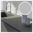Porcelanato Tipo Plano Basic  Light Grey (160X320X0.12)Cm