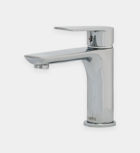 [BAGRML.0200] Mezcladora  Hove Monomando Baja Para Lavamanos  Modelo Creta Acabado Cromo 16Cm X 4Cm X 17Cm