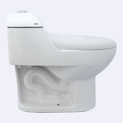 [BASRIN.0179] Inodoro Hove One Piece  Modelo Connor Ii Acabado Blanco 67Cm X 38Cm X 64Cm