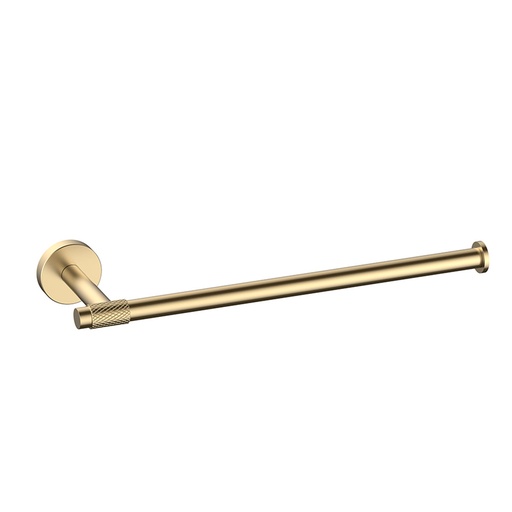 [CBCBAP.0429] Toallero Barra Hove  Modelo Sargis Acabado Dorado 33Cm X 10Cm X 2Cm