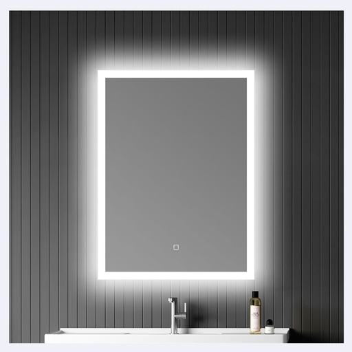 [CBESEC.0053] Espejo Hove Rectangular  Modelo H-1014 Con Iluminación Led  60Cm X 80Cm X 3Cm