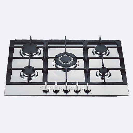 [ELCCGA.0068] Cocina Empotrable Hove A Gas Acero Inoxidable 68Cm