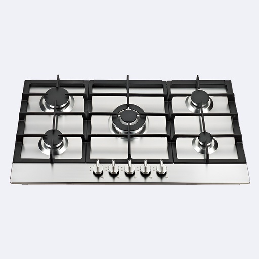 [ELCCGA.0069] Cocina Empotrable Hove A Gas Acero Inoxidable 86Cm