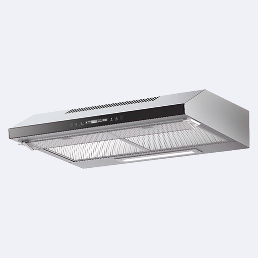 [ELCEME.0059] Campana De Extracción Hove Panel De Mando En Vidrio Negro 60Cm