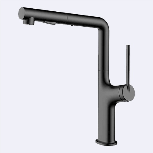 [FCGLMZ.0222] Grifería Monomando Hove Modelo Iris Negra