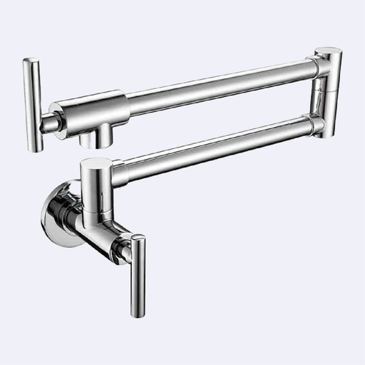 [FCGLMZ.0225] Grifería Monomando Hove De Pared Acero Inoxidable