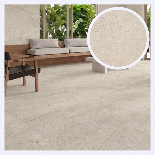 [PRPLCE.0420] Porcelanato Tipo Cemento Sumum  Beige (60X120)Cm