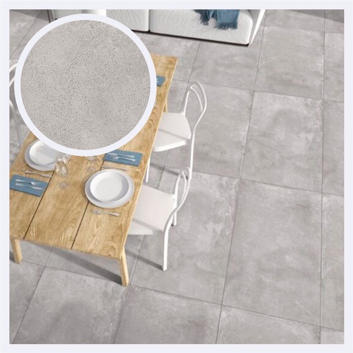 [PRPLCE.0427] Porcelanato Tipo Cemento Appolo  Silver (60X120X0.9)Cm
