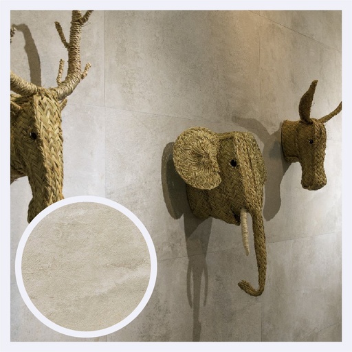 [PRPLPI.0203] Porcelanato Tipo Piedra Menhir  Arena (45X90)Cm
