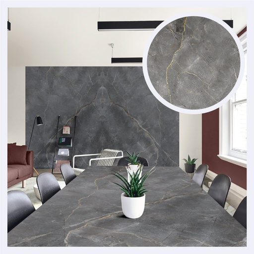 [PRPSMR.0079] Piedra Tipo Sinterizada Marmolizado Fior Di Bosco   (160X320X1.2)Cm
