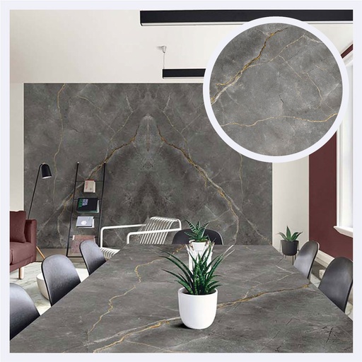[PRPSMR.0082] Piedra Tipo Sinterizada Marmolizado Fior Di Bosco   (160X320X1.2)Cm