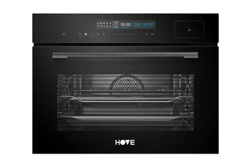 [ELMIEM.0089] Microondas + Grill Hove Empotrable Vidrio Negro 60Cm